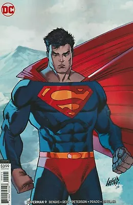 Buy SUPERMAN ISSUE 9 - FIRST 1st PRINT LIEFELD VARIANT - DC COMICS • 4.95£