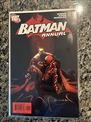 Buy Batman Annual #25 Origin Of The Red Hood Jock Cover • 5.53£