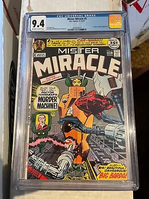 Buy Mister Miracle #5 CGC 9.4 NM, OW/W, Jack Kirby, Big Barda! • 64.30£