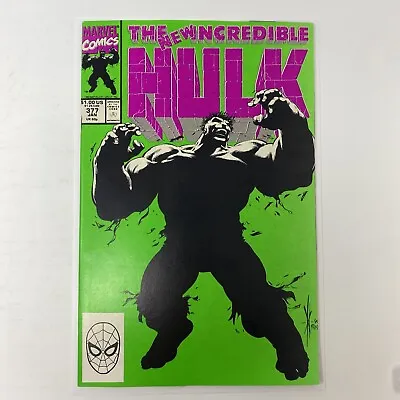 Buy Incredible Hulk #377 (Marvel 1991) Key - 1st App Professor & Guilt Hulk • 11.85£