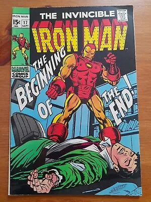 Buy Iron Man #17 Sep 1969 FINE+ 6.5 1st Appearance Of Madame Masque • 49.99£