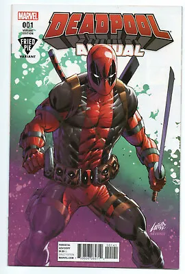 Buy Deadpool: Annual 1 - Rob Liefeld Variant Cover (modern Age 2016) - 9.0 • 7.01£