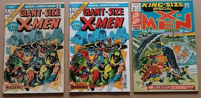 Buy Giant Size X-Men # 1 + 2 (1975), + # 1 Fascimile 1st Storm Colossus NightCrawler • 1,750£