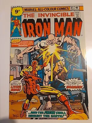Buy Iron Man #85 Apr 1976 FINE+ 6.5 Debut Of Iron Man's Upgraded 'Model IV' Armor • 6.99£