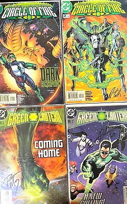 Buy Green Lantern Lot Of 4x SIGNED Comics - DC Comics Signed By R Marz, B Raab +More • 49.02£