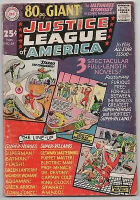 Buy Justice League Of America 39 DC 1965 VG 80 Page Giant Brave And The Bold 28 30 J • 30.48£