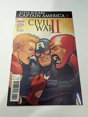 Buy Captain America: Steve Rogers #4 (Marvel, October 2016) Combine Shipping  • 2.01£