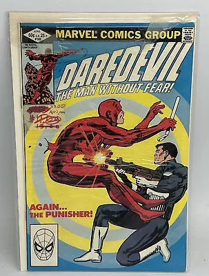 Buy Daredevil #183 - 1st Punisher Battle Miller Marvel Comics 1982 Vintage • 26.34£