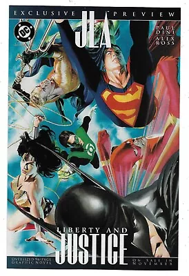Buy JLA Liberty And Justice #1 (One-Shot) Exclusive Preview FN/VFN (2003) DC Comics • 2.75£