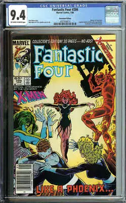 Buy Fantastic Four #286 Cgc 9.4 Ow/wh Pages // Newsstand Edition Marvel 1986 • 72.33£