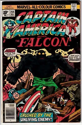 Buy Captain America And The Falcon #204 Marvel Comics • 4.99£