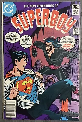 Buy The New Adventures Of Superboy No. #4 April 1980 DC Comics VG • 5£