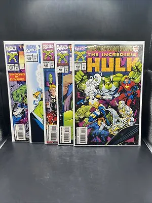 Buy INCREDIBLE HULK Issue #’s 415, 416, 417, 418 & 419 MARVEL COMICS (B46)(18) • 13.43£