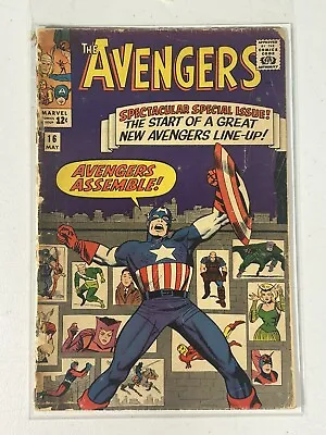 Buy Avengers #16 (1965) (Low Grade) (See Pics) • 16.79£