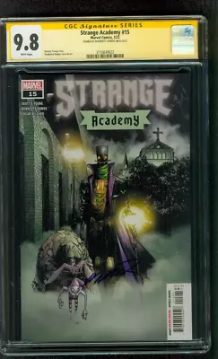 Buy Strange Academy 15 CGC SS 9.8 Ramos 1st Gaslamp Cover • 119.16£