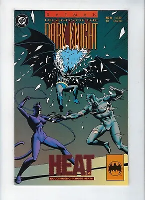 Buy BATMAN: LEGENDS OF THE DARK KNIGHT # 49 (HEAT, Moench/Heath, AUG 1993) NM • 3.95£