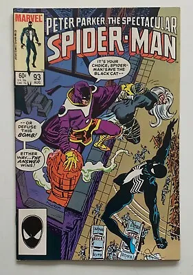 Buy Spectacular Spider-man #93 (Marvel 1984) VF Copper Age Comic • 6.71£