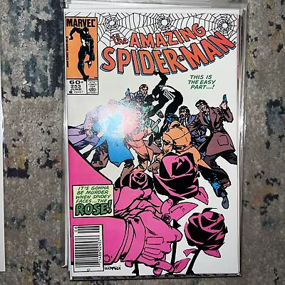Buy Amazing Spider-man #253 Nm  Newsstand! 1st Appearance Rose! Free Shipping! • 15.98£