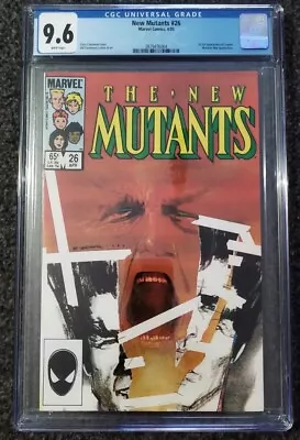 Buy The New Mutants #26 Cgc 9.6 19851st Appearance Legion 🔥🔑 • 89£