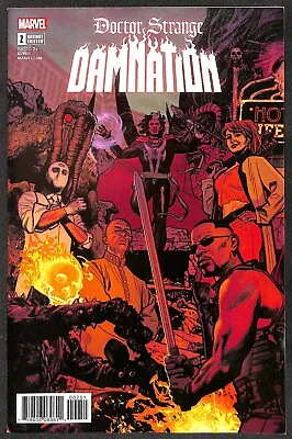 Buy Doctor Strange: Damnation #2 Smallwood Connecting Variant 1st New Midnight Sons • 49.95£