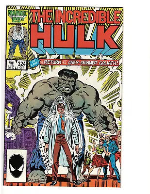 Buy Incredible Hulk (1962) #324 - The Return Of The Grey Hulk (1986) OXV-01 • 22.35£