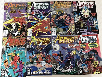 Buy Avengers Westcoast /Marvel Comics / Issues 63,64,65,66,67.68,69,70 • 14£