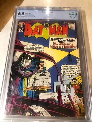 Buy Batman #148 - CBCS 6.5 Graded - Joker Cover - 1962 • 176.13£