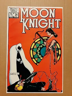 Buy Moon Knight #24 (1982) Awesome Cover - 7.0/7.5 - Marvel Comics Usa • 21.52£