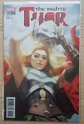Buy Mighty Thor #705 - Stanley Artgerm Lau Jane Foster Variant Cover (2018) Marvel • 12.04£