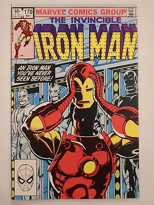 Buy The Invincible Iron Man #170, 1st App James Rhodes Iron Man, Marvel, May 1983 • 26.98£