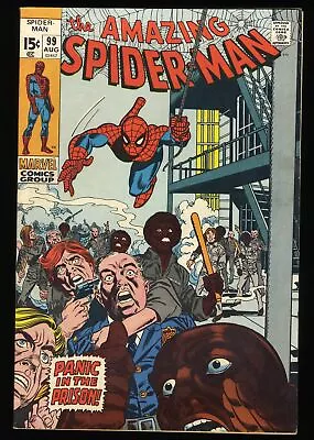 Buy Amazing Spider-Man #99 FN+ 6.5 Johnny Carson Appearance! Marvel 1971 • 33.78£