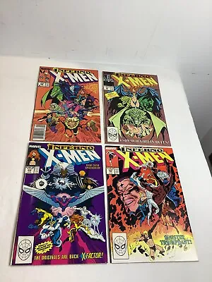 Buy Uncanny X-Men Inferno #240, 241, 242, 243 Marvel Comics 1988/89 • 67.52£