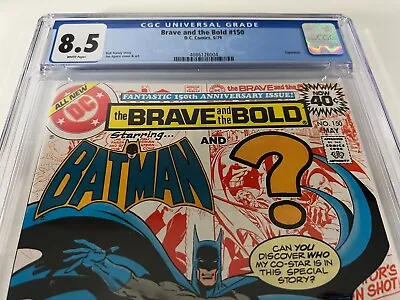 Buy (CGC 8.5) Brave And The Bold #150  5/79 + Bonus Comics (raw) • 118.95£