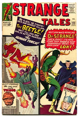Buy Strange Tales #123 - 1964 - Marvel - VG - Comic Book • 206.60£