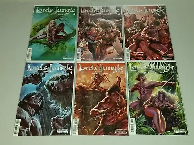 Buy Lords Of The Jungle #1-6 Tarzan Sheena Bechko Castro Dynamite Comic 2016 Set (6) • 34.99£