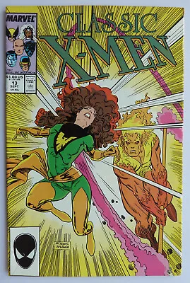 Buy Classic X-Men #13 - Phoenix Unleashed - Marvel Comics - September 1987 VF- 7.5 • 4.75£