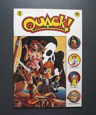 Buy QUACK #1 Comic Book 1st Printing 1976 Star*Reach  Mid-High Grade • 15.99£