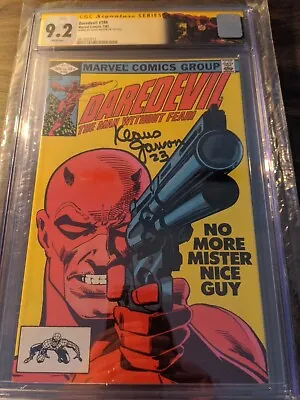 Buy MARVEL Daredevil #184 1982 CGC 9.2 SS  Klaus Janson Signature- Custom Label • 80.31£