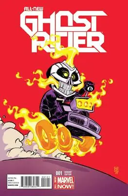 Buy ALL NEW GHOST RIDER #1 Skottie Young Variant Cover First Appearance Robbie Reyes • 34.99£