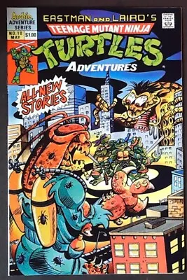 Buy TEENAGE MUTANT NINJA TURTLES Adventures #10 (1989) - Archie - VFN/NM Back Issue • 14.99£