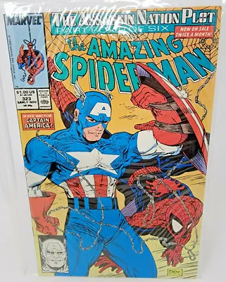 Buy Amazing Spider-man #323 Captain America Appearance *1989* 9.4 • 18.92£