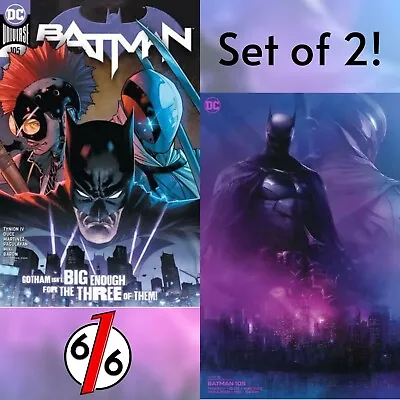 Buy 🚨🦇 BATMAN #105 SET OF 2 Cover A Jimenez + Cover B Mattina Ghost-Maker NM • 6.03£