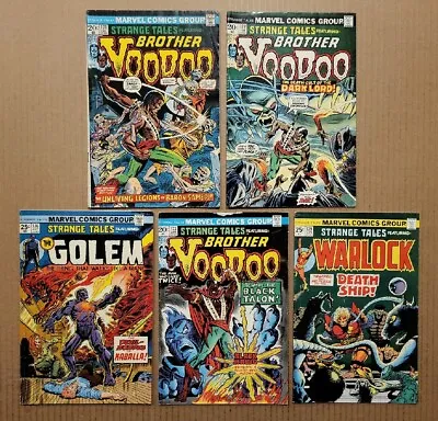 Buy Strange Tales #171,172,173,176,179 Lot Of 5 With MVS Marvel 1973 VG To FN+ • 47.30£