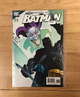 Buy Batman 663 Apr 2007 DC Comics MINT NEW SEALED Morrison Van Fleet Joker 07 • 19.99£