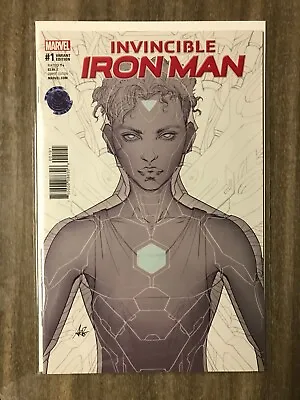 Buy Invincible Iron Man #1 Artgerm Sketch Legacy Variant Riri Williams IronHeart  • 15.93£
