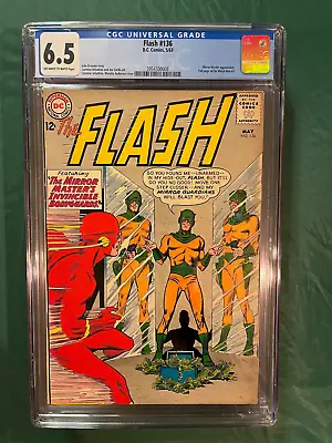 Buy Flash #136 Cgc 6.5 Dexter Miles Mirror Master's Invincible Bodyguards 1963 Dc • 215.86£