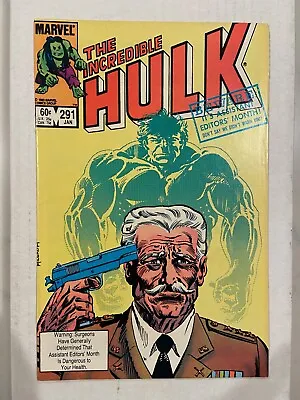 Buy Incredible Hulk #291 Comic Book  Origin Of Gen. Ross • 2.60£