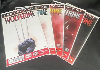 Buy Wolverine Marvel Comics  - 3 Months To Die - Comics Bundle - Plus Bonus Issue! • 25£