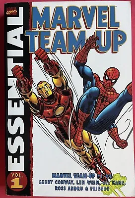 Buy Essential Marvel Team-Up Vol 1 1st Printing TPB Marvel Comics Reprints #1-24 • 14.99£