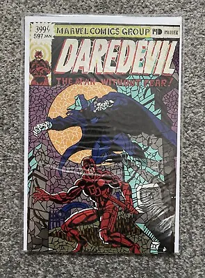 Buy Daredevil 597 Shattered Variant 158 Cover Swipe Homage (2018, Marvel Comics) • 8£